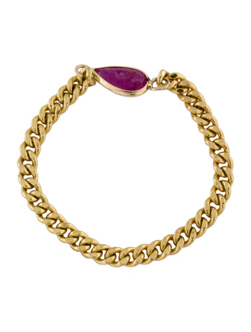 Ring 14K Ruby Chain Ring