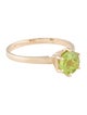Ring 10K Peridot Cocktail Ring