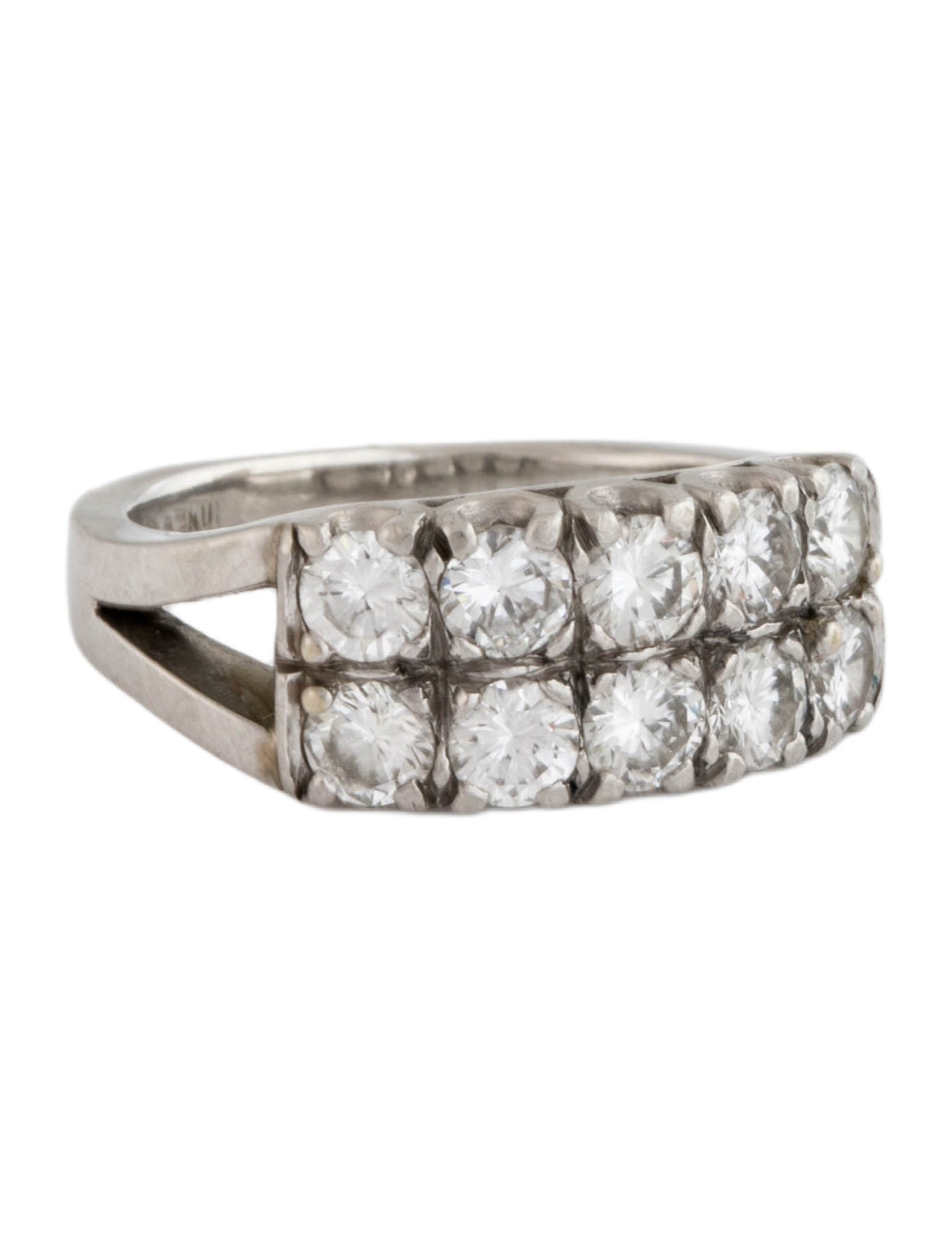 Ring Platinum 1.75ctw Diamond Band