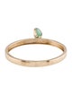 Ring 14K Emerald Charm Band