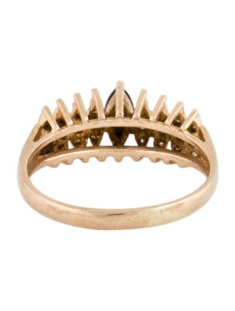 Ring 14K Sapphire & Diamond Ring