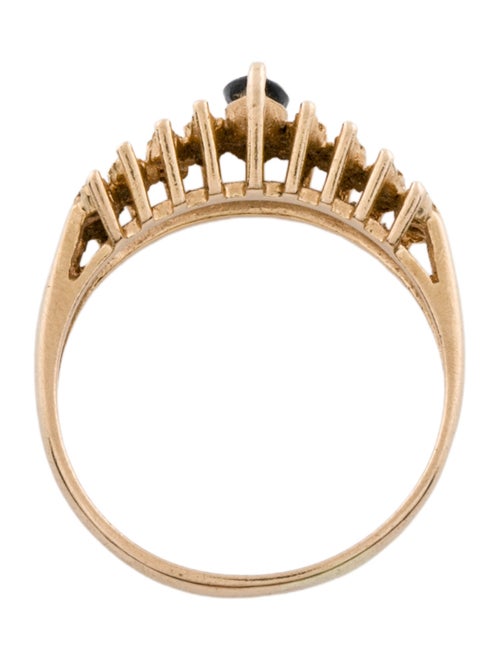 Ring 14K Sapphire & Diamond Ring