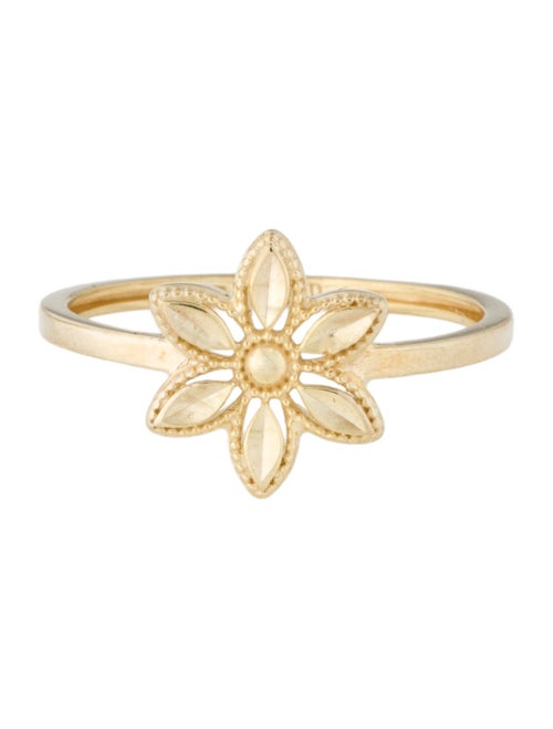 Ring 14K Flower Cocktail Ring