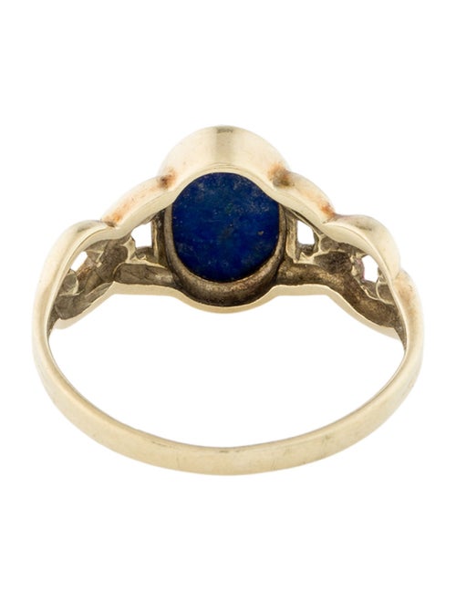 Ring 14K Lapis Lazuli Cocktail Ring