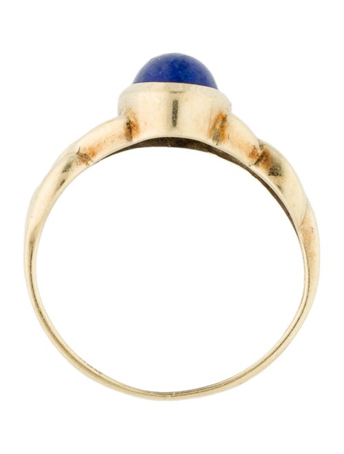 Ring 14K Lapis Lazuli Cocktail Ring