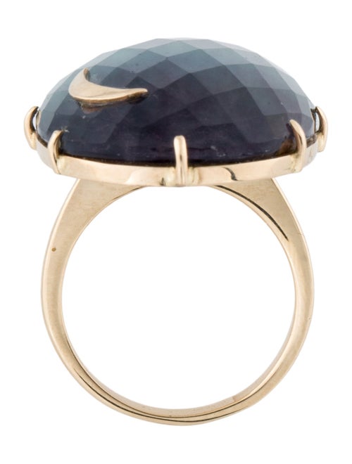 Ring 14K Fluorite Cocktail ring
