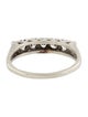 Ring 14K Diamond Five Stone Wedding Band