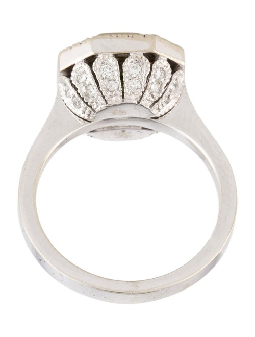 Ring 14K Tsavorite Garnet & Diamond Cocktail Ring