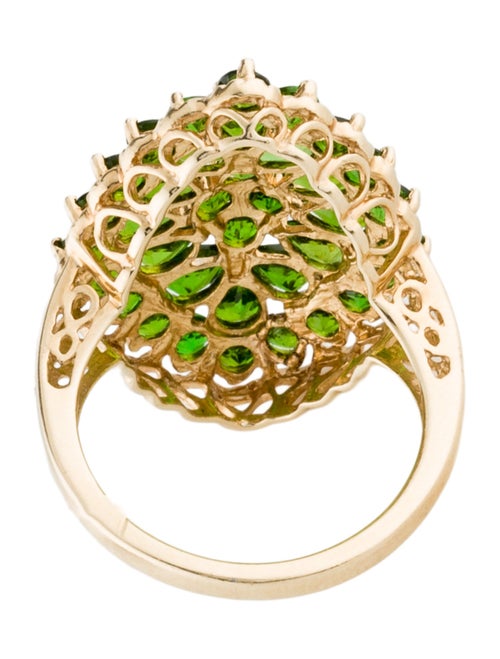 Ring 14K 3.24ctw Diopside Cocktail Ring