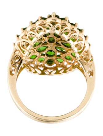 Ring 14K 3.24ctw Diopside Cocktail Ring
