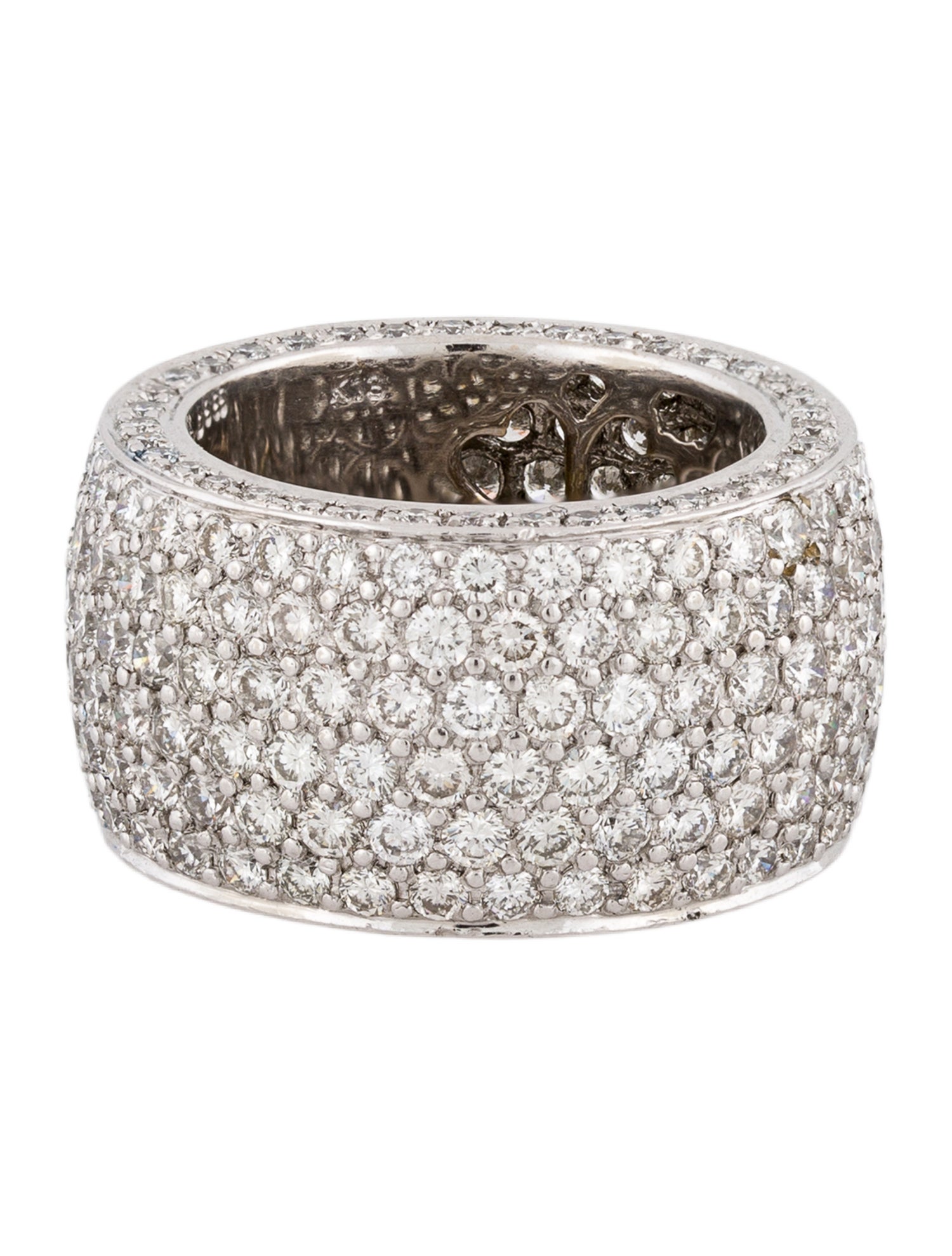 Ring 18K 6.10ctw Diamond Band Ring