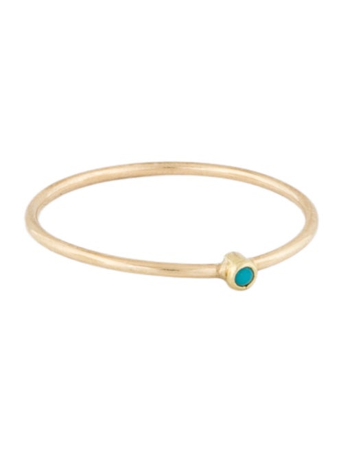 Ring 14K Turquoise Band