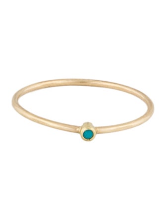 Ring 14K Turquoise Band