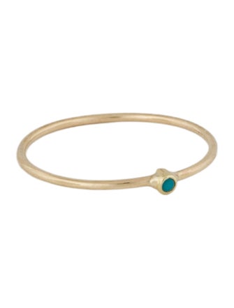Ring 14K Turquoise Band