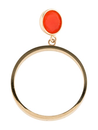 Ring 14K Fire Opal Charm Ring