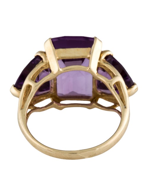 Ring 14K Amethyst Cocktail Ring