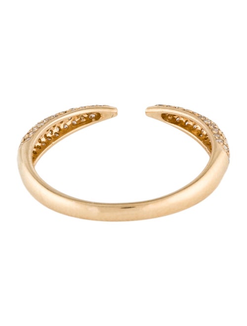 Ring 14K Diamond Open Band