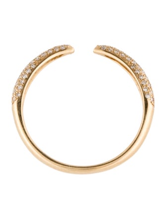 Ring 14K Diamond Open Band