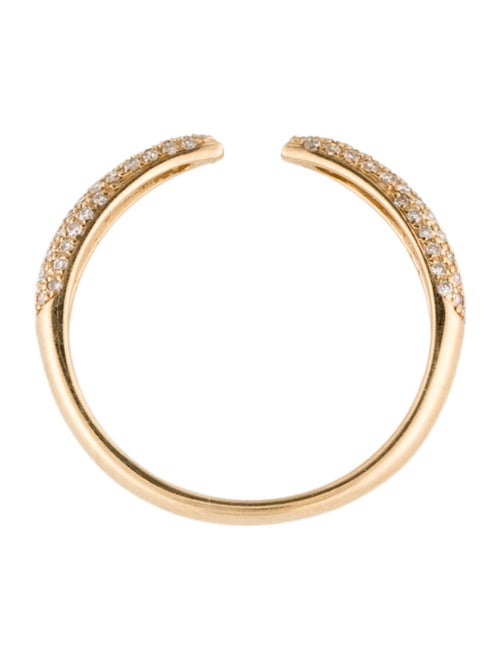 Ring 14K Diamond Open Band