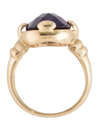 Ring 14K Amethyst Cocktail Ring