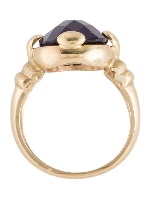 Ring 14K Amethyst Cocktail Ring