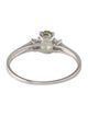 Ring 14K Peridot & Diamond Cocktail Ring