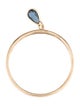 Ring 14K Sapphire Dangle Ring