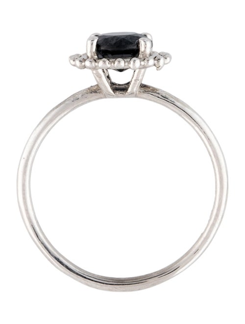 Ring 10K Sapphire Cocktail Ring