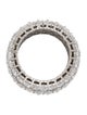 Ring Smiling Rocks 14K 13.99ctw Lab-Grown Diamond Mosaic Eternity Band