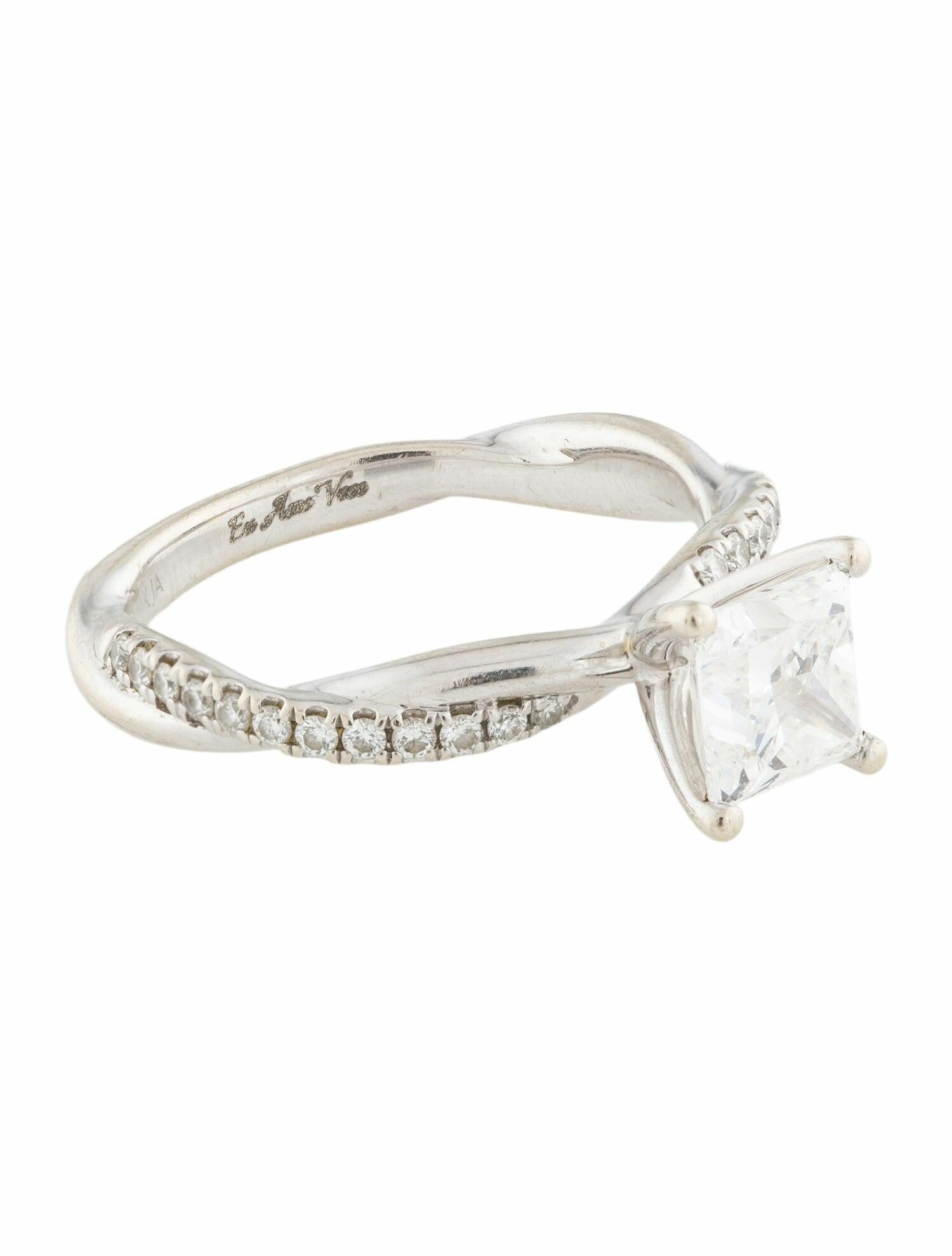Ring James Allen 14K 1.20ct Diamond Cocktail