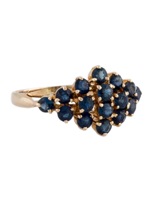 Ring 14K 1.08ctw Sapphire Cocktail Ring