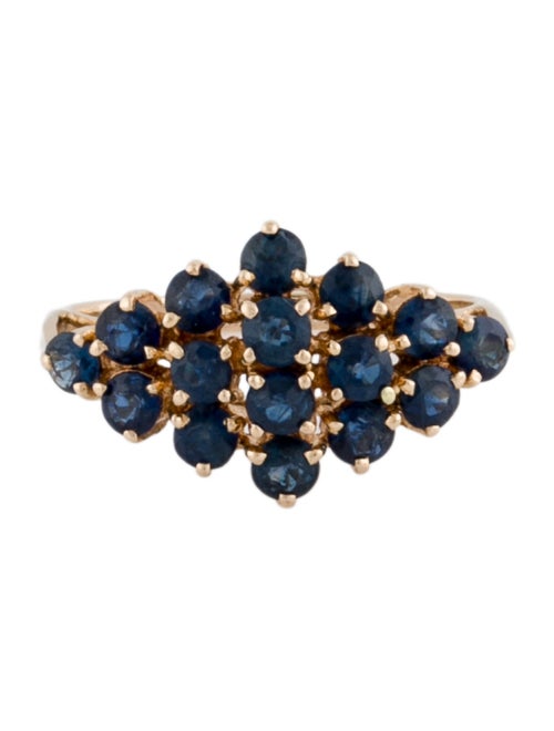 Ring 14K 1.08ctw Sapphire Cocktail Ring