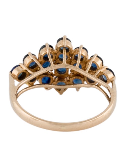 Ring 14K 1.08ctw Sapphire Cocktail Ring