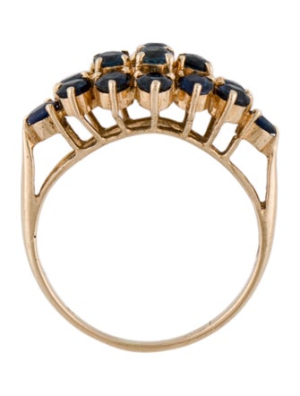 Ring 14K 1.08ctw Sapphire Cocktail Ring