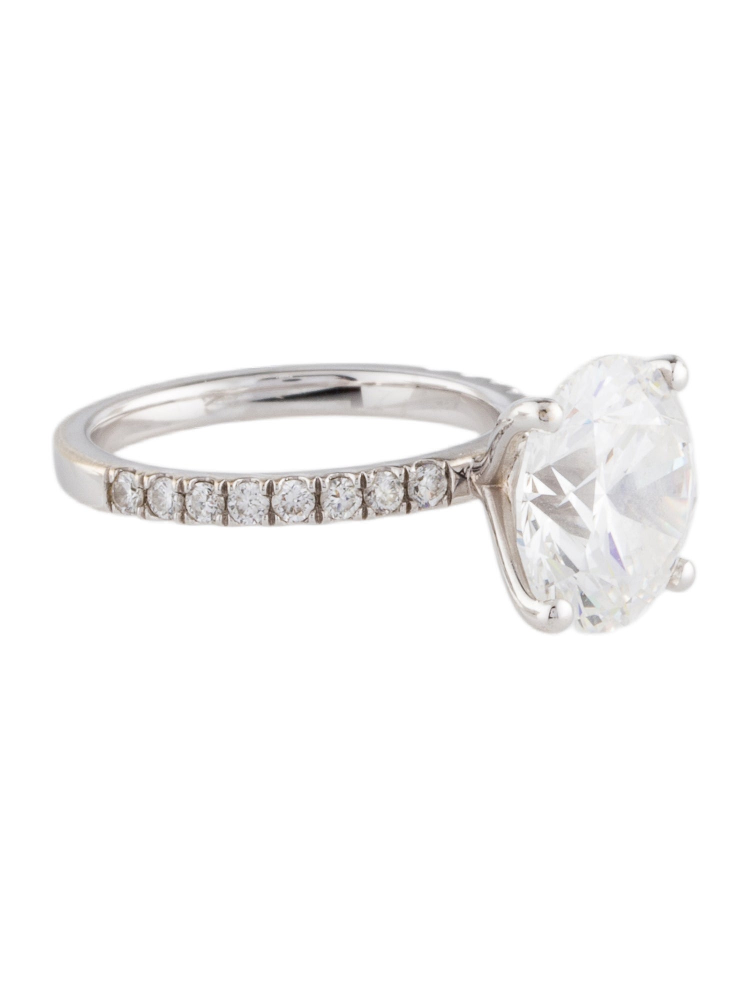 Ring 18K 4.59ct Lab-Grown Diamond Cocktail