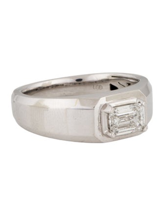 Ring 14K 1.01ctw Lab-Grown Diamond Band Ring