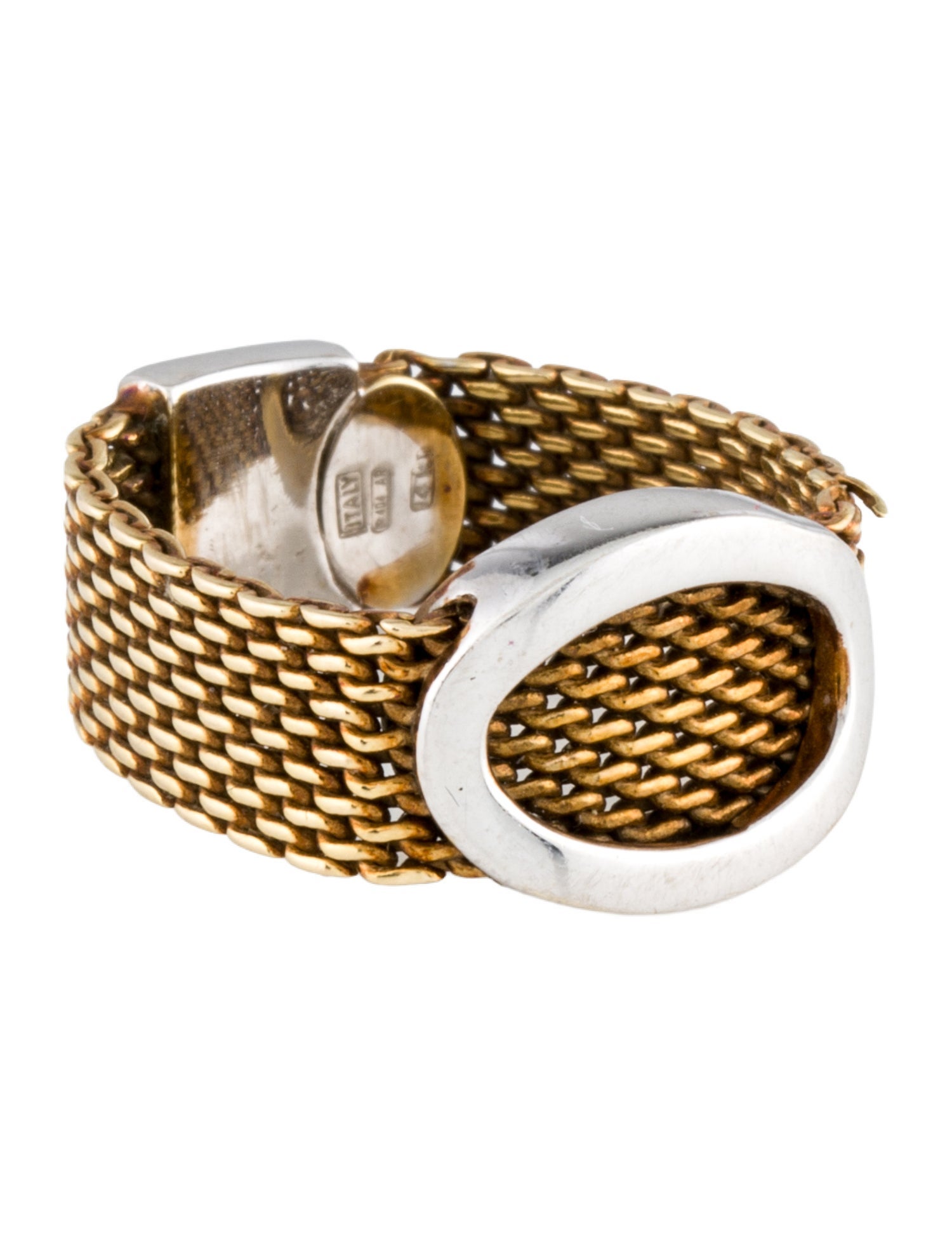 Ring 14K Two-Tone Band