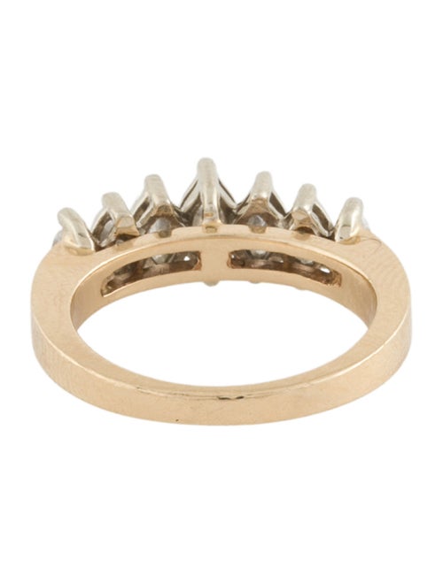 Ring 14K Diamond Coronet Band Ring