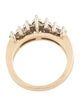 Ring 14K Diamond Coronet Band Ring
