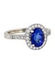 Ring 14K 2.09ct. Tanzanite & Diamond Ring