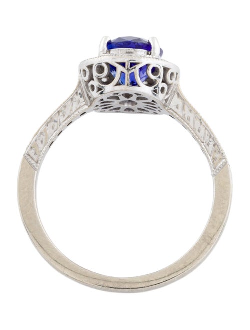 Ring 14K 2.09ct. Tanzanite & Diamond Ring