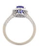 Ring 14K 2.09ct. Tanzanite & Diamond Ring