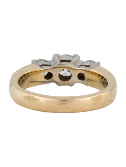 Ring 14K 1.00ctw Diamond Three-Stone Engagement Ring