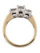 Ring 14K 1.00ctw Diamond Three-Stone Engagement Ring