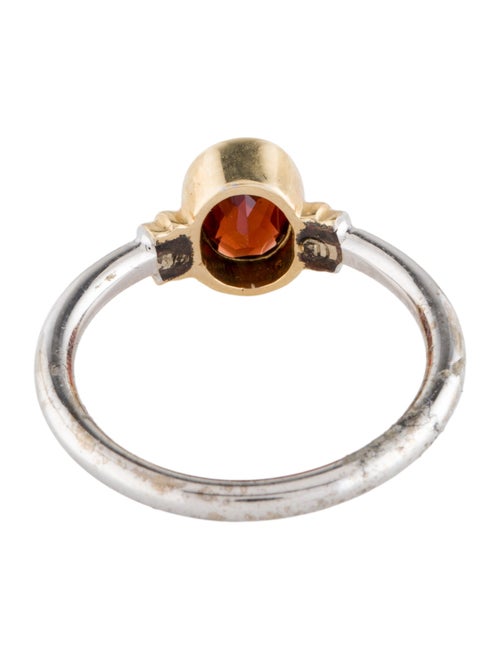 Ring 14K Garnet Cocktail Ring