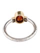 Ring 14K Garnet Cocktail Ring
