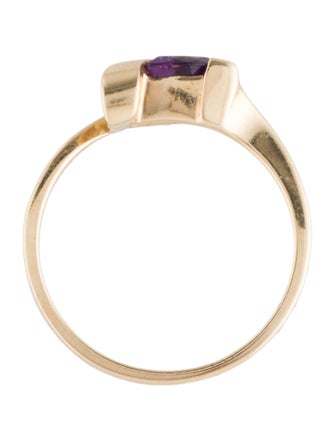 Ring 14K Amethyst Cocktail Ring