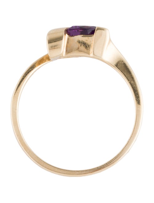 Ring 14K Amethyst Cocktail Ring