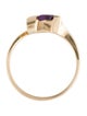 Ring 14K Amethyst Cocktail Ring