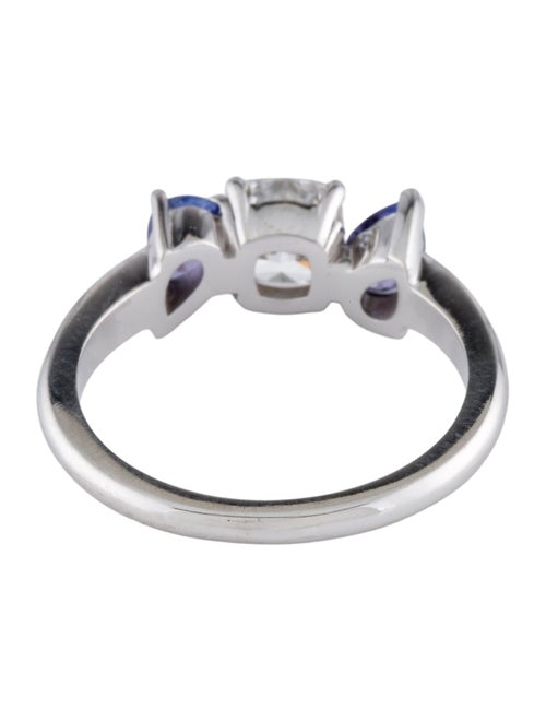 Ring 14K Tanzanite & Diamond Cocktail Ring